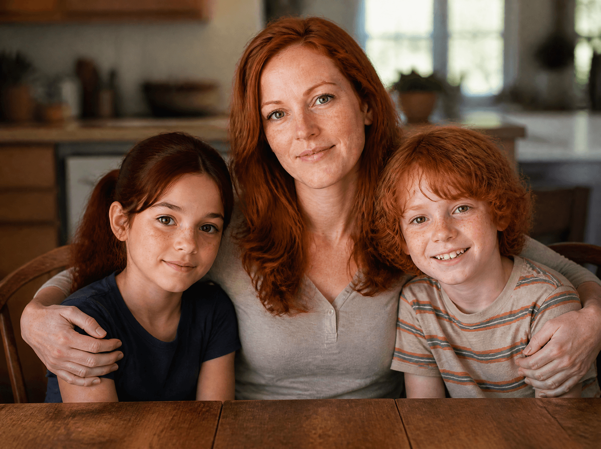 Hannah Bell, founder of Mindwoods, with her two kids